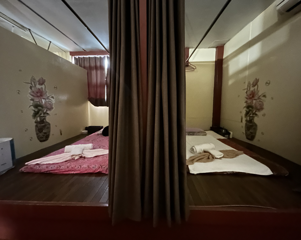茨城県土浦・阿見町うずら野のタイ古式マッサージ・みどりの施術室